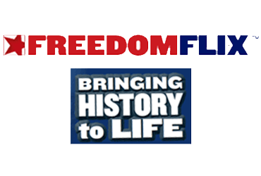 Experience the people, places and events that shaped our history with Freedom Flix!