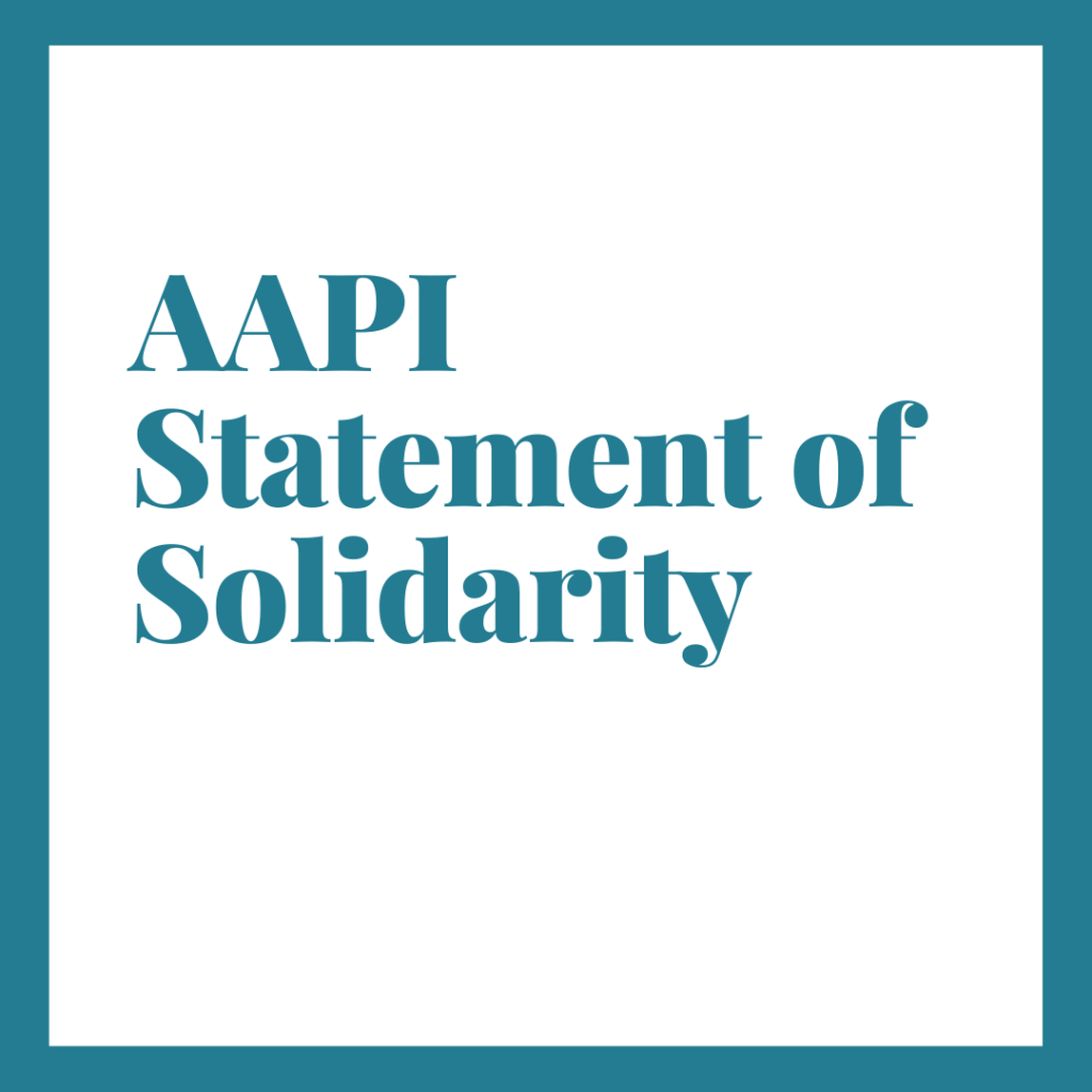 In response to continued violence and hate against the Asian American Pacific Islander (AAPI) community, the Reading Public Library Board of Library Trustees adopted a AAPI Statement of Solidarity.